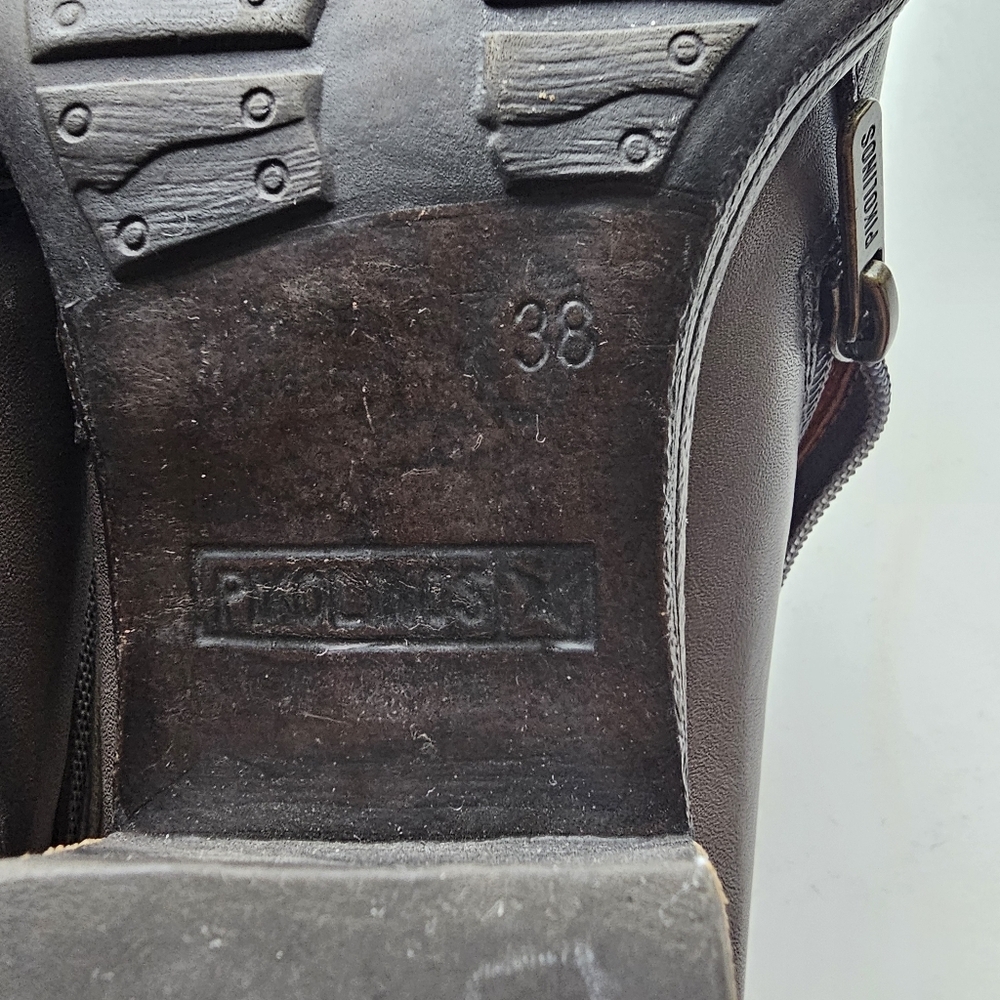 Pikolinos brown leather bootie zipper 38 (7.5) comfortable‎ - Picture 10 of 10